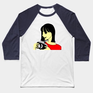 CAMERA GIRL Baseball T-Shirt